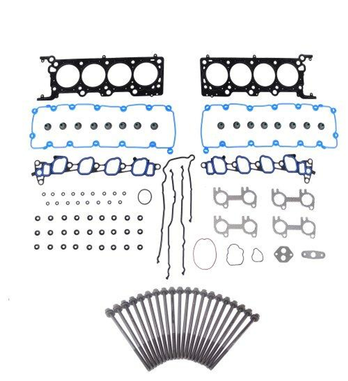Head Gasket Set with Head Bolt Kit - 2006 Ford E-350 Super Duty 5.4L Engine Parts # HGB4172ZE17