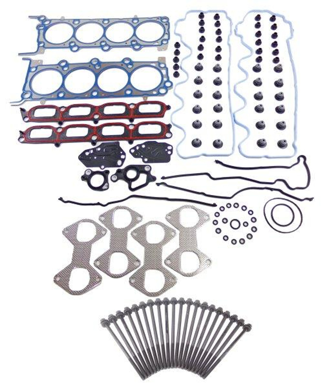 Head Gasket Set with Head Bolt Kit - 2005 Ford F-350 Super Duty 5.4L Engine Parts # HGB4173ZE8
