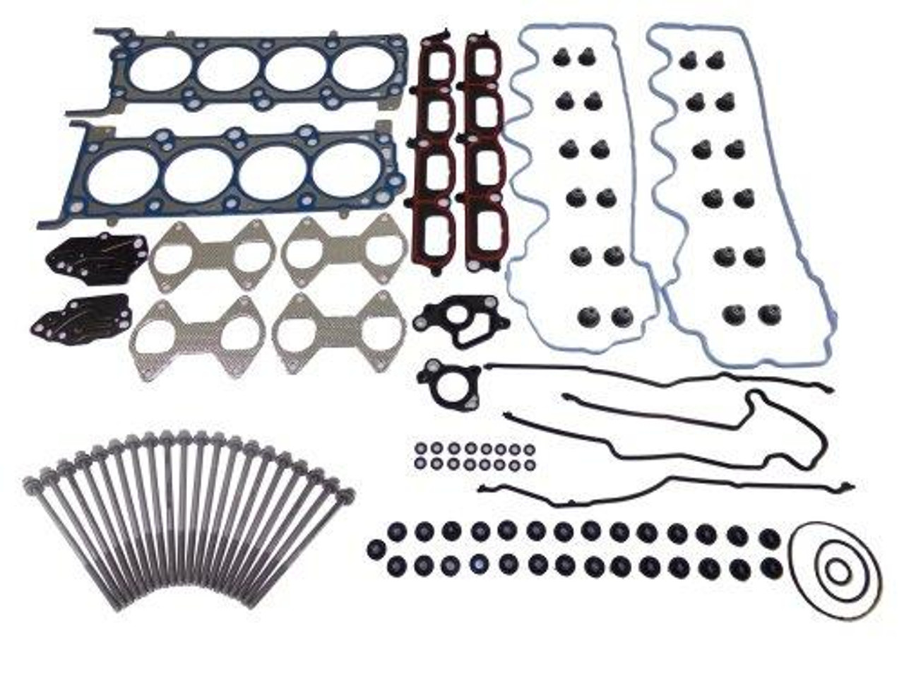 Head Gasket Set with Head Bolt Kit - 2009 Ford F-350 Super Duty 5.4L Engine Parts # HGB4174ZE19