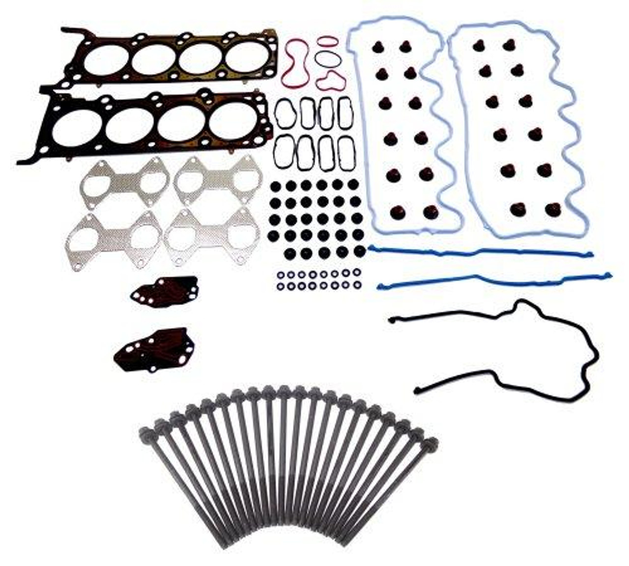 Head Gasket Set with Head Bolt Kit - 2005 Avanti Avanti 4.6L Engine Parts # HGB4179ZE1