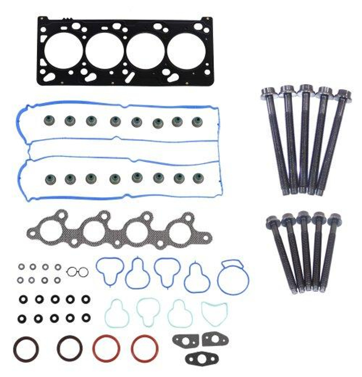 Head Gasket Set with Head Bolt Kit - 2002 Ford Focus 2.0L Engine Parts # HGB419ZE3