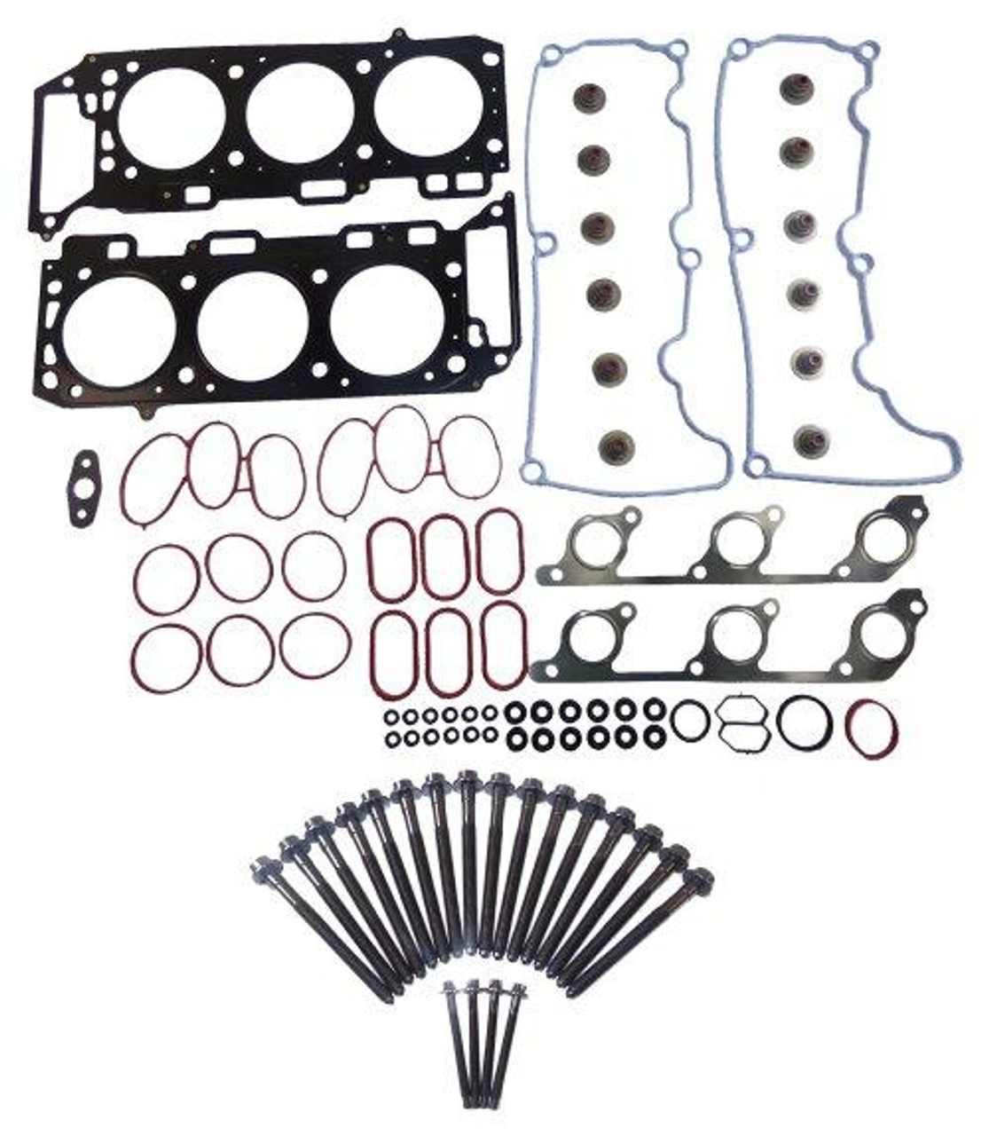 Head Gasket Set with Head Bolt Kit - 2002 Ford Explorer Sport Trac 4.0L Engine Parts # HGB436ZE2