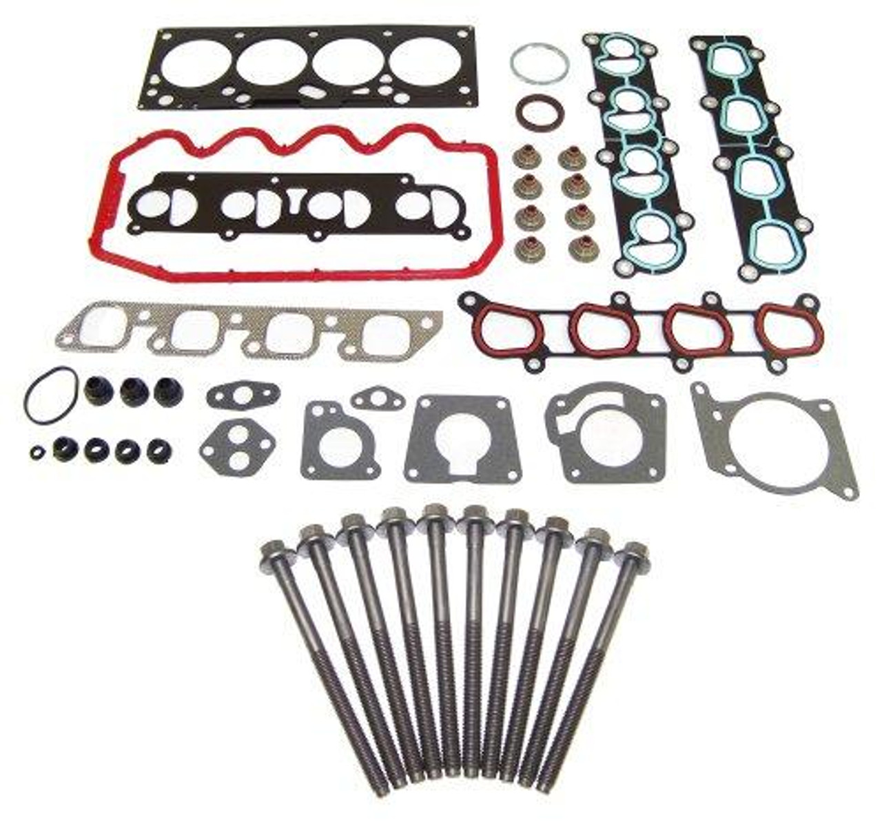 Head Gasket Set with Head Bolt Kit - 2000 Ford Focus 2.0L Engine Parts # HGB439ZE4
