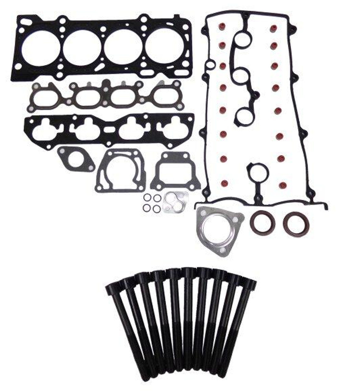 Head Gasket Set with Head Bolt Kit - 2001 Mazda 626 2.0L Engine Parts # HGB456ZE2