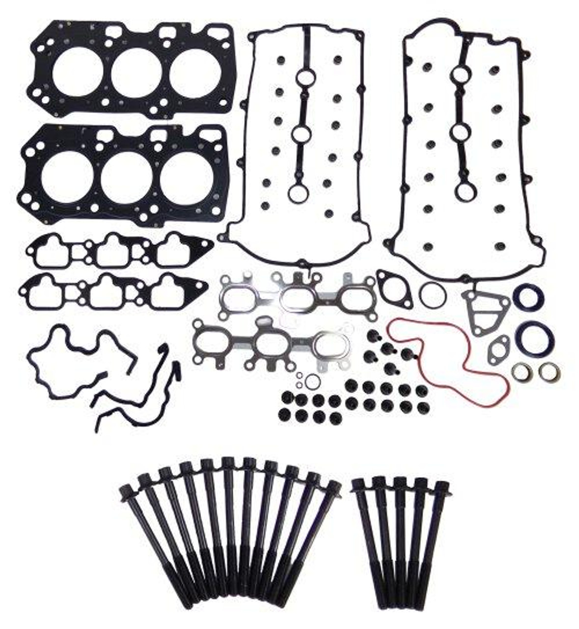 Head Gasket Set with Head Bolt Kit - 1996 Mazda Millenia 2.5L Engine Parts # HGB457ZE3