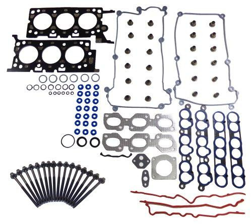 Head Gasket Set with Head Bolt Kit - 2000 Ford Contour 2.5L Engine Parts # HGB458ZE6