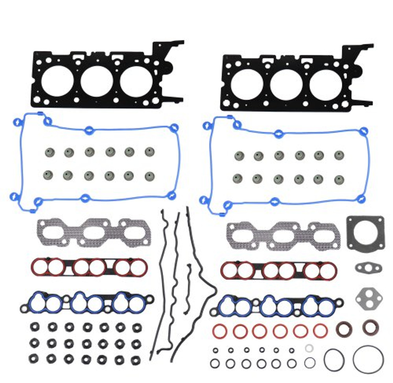 Head Gasket Set with Head Bolt Kit - 2000 Mazda MPV 2.5L Engine Parts # HGB458ZE7