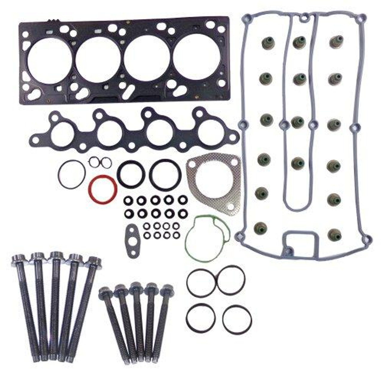 Head Gasket Set with Head Bolt Kit - 2003 Ford Focus 2.0L Engine Parts # HGB461ZE2