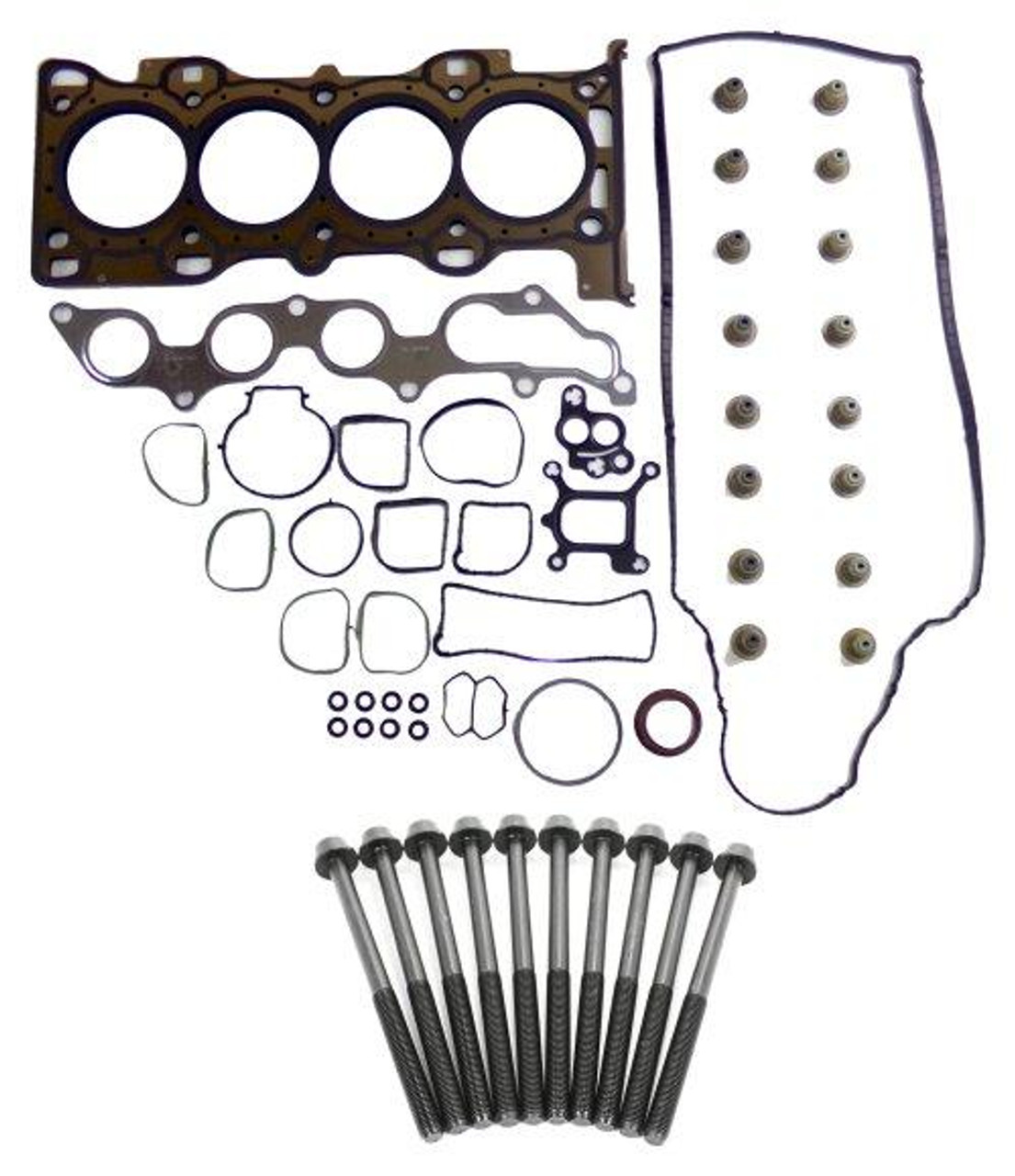 Head Gasket Set with Head Bolt Kit - 2006 Ford Fusion 2.3L Engine Parts # HGB464ZE1
