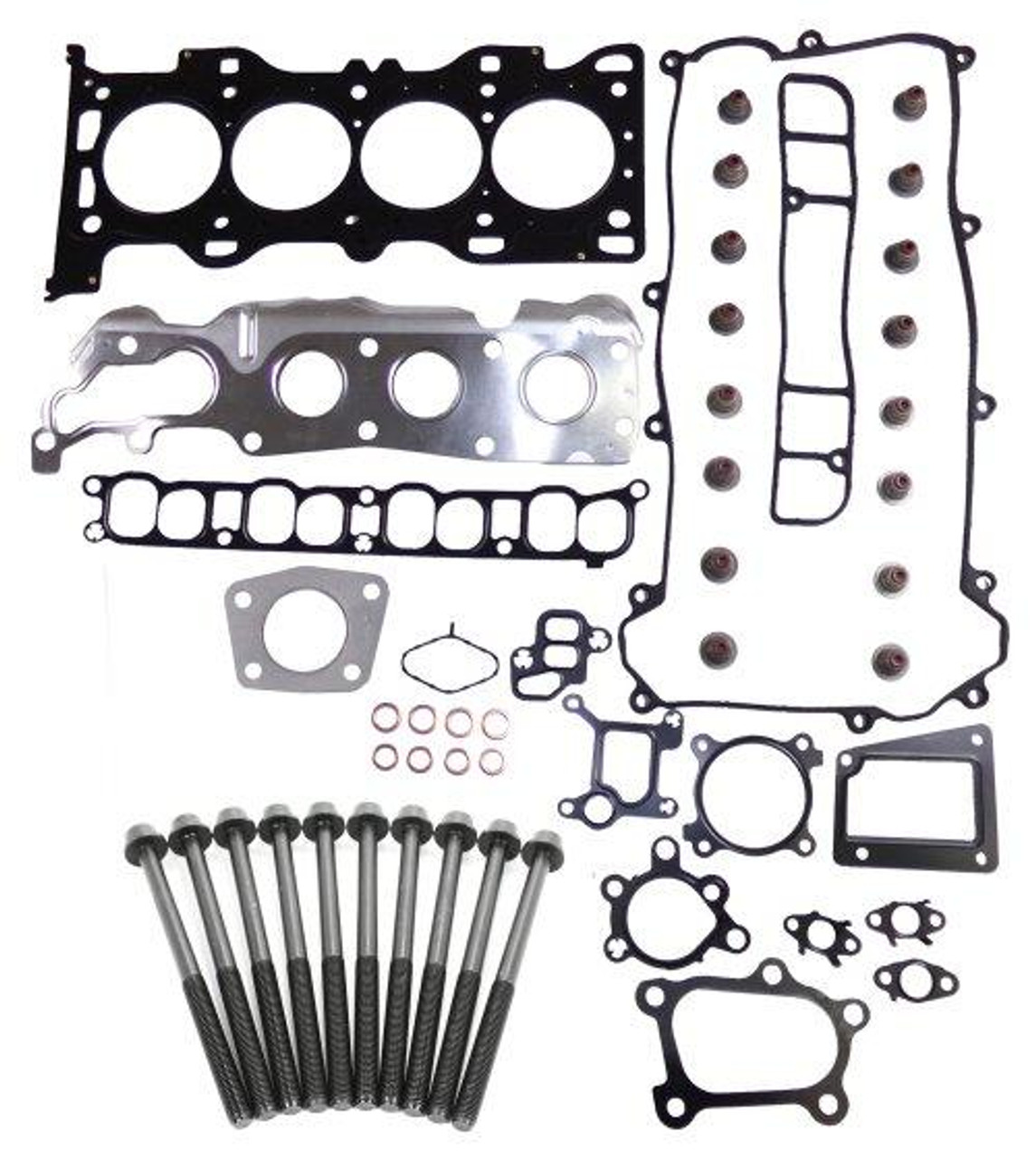 Head Gasket Set with Head Bolt Kit - 2008 Mazda CX-7 2.3L Engine Parts # HGB469ZE11