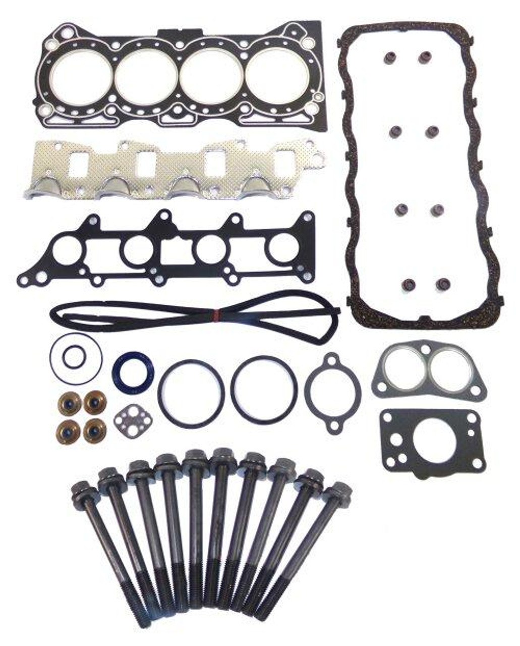 Head Gasket Set with Head Bolt Kit - 1991 Geo Tracker 1.6L Engine Parts # HGB525ZE3