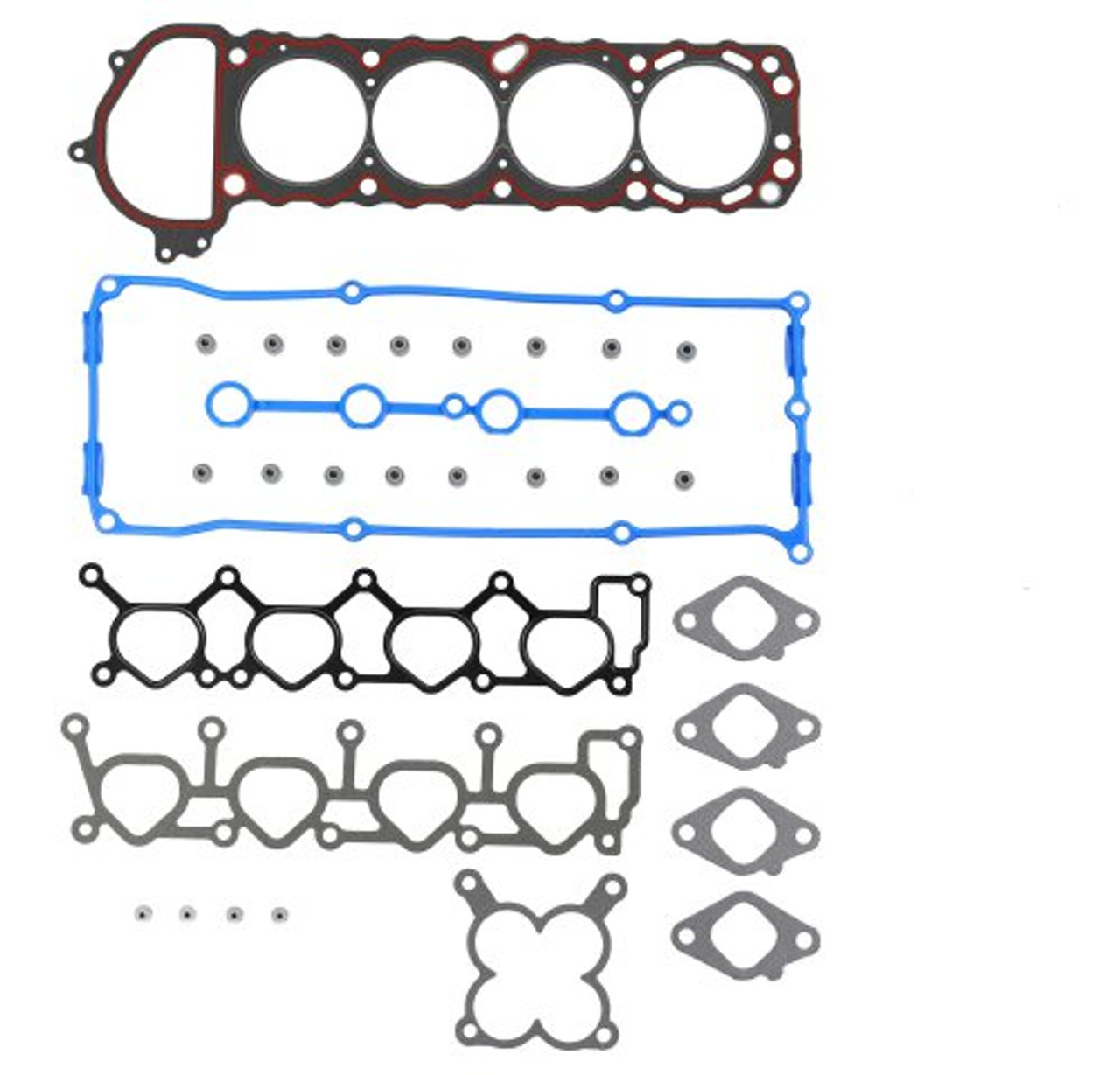 Head Gasket Set with Head Bolt Kit - 2003 Nissan Frontier 2.4L Engine Parts # HGB626ZE6