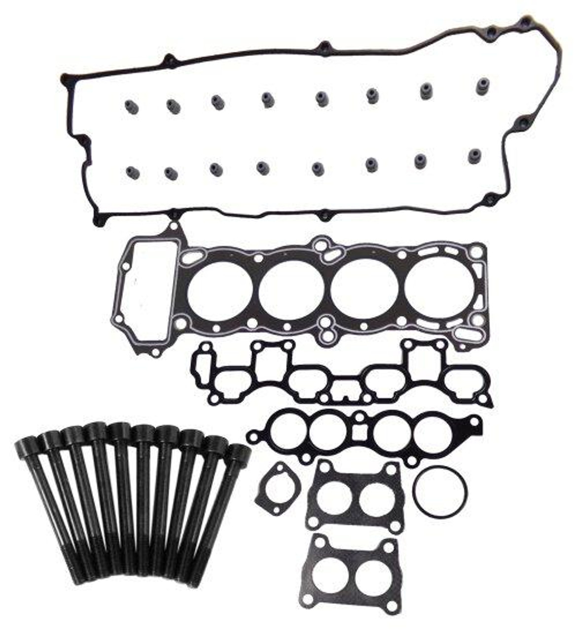 Head Gasket Set with Head Bolt Kit - 1998 Nissan Sentra 1.6L Engine Parts # HGB641ZE8
