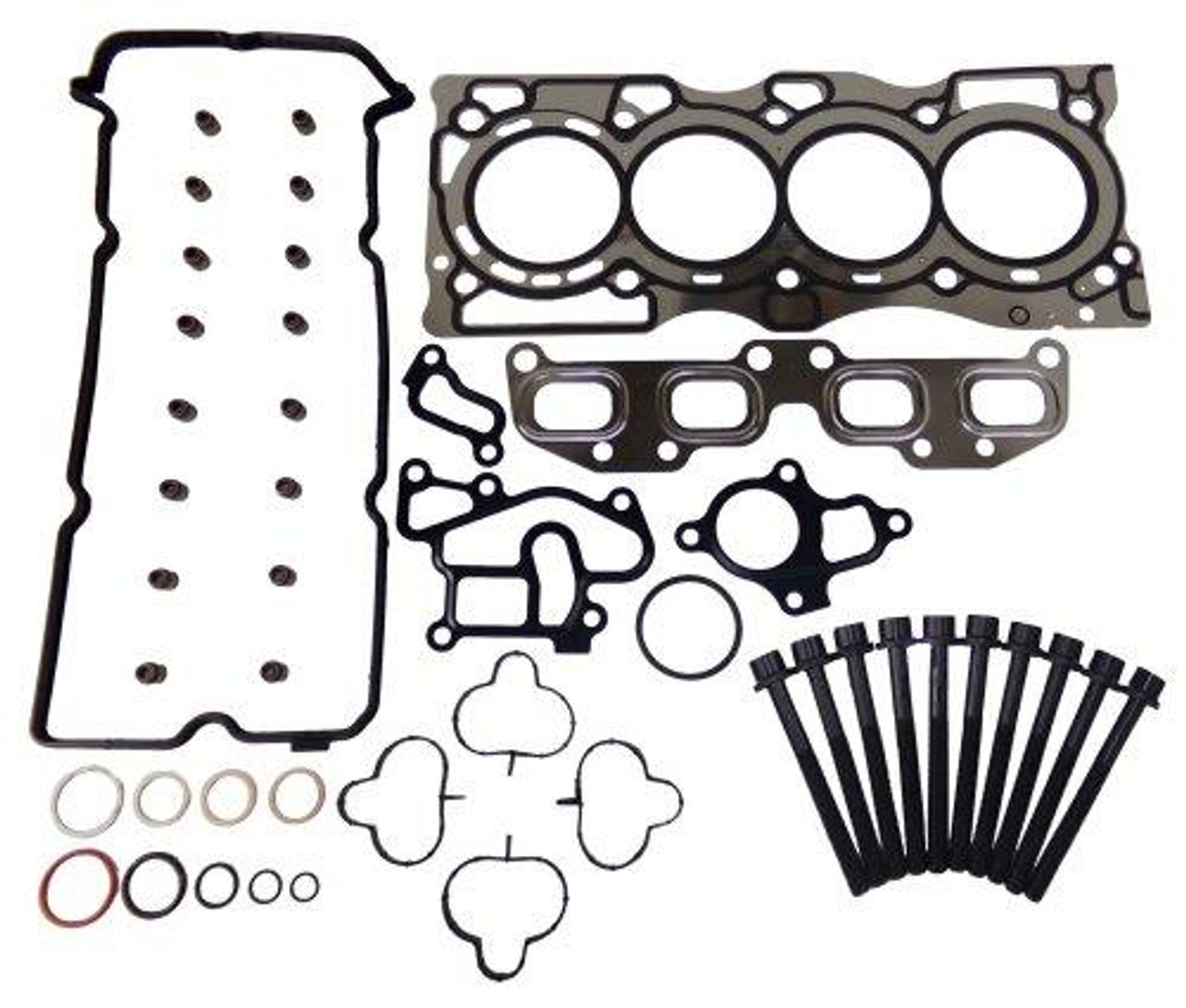 Head Gasket Set with Head Bolt Kit - 2016 Nissan Frontier 2.5L Engine Parts # HGB642ZE12