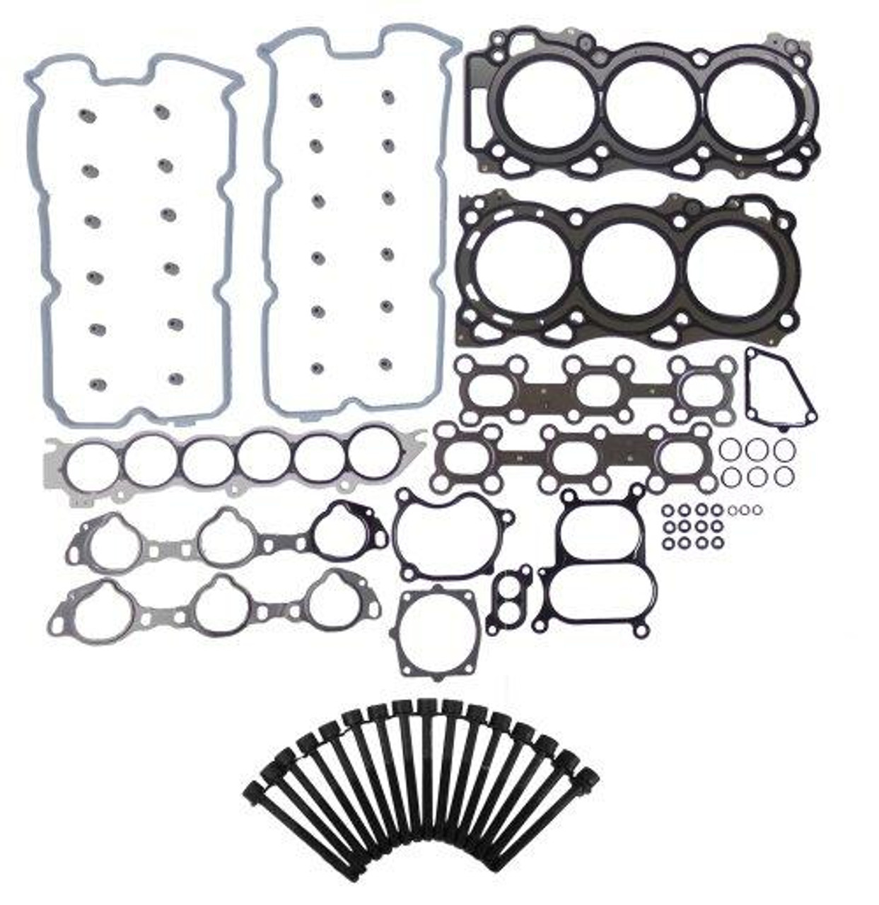 Head Gasket Set with Head Bolt Kit - 2006 Nissan Altima 3.5L Engine Parts # HGB645ZE8