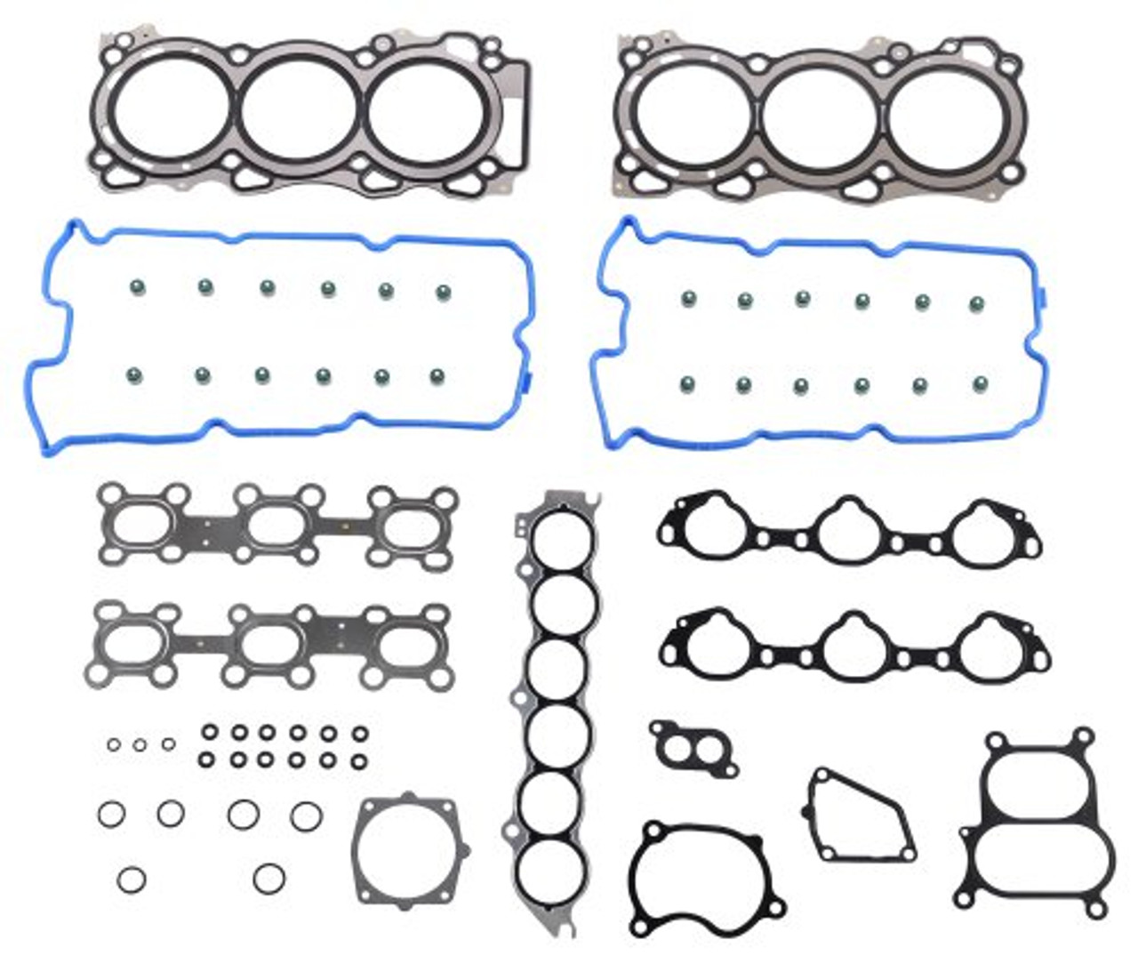 Head Gasket Set with Head Bolt Kit - 2002 Nissan Maxima 3.5L Engine Parts # HGB645ZE9