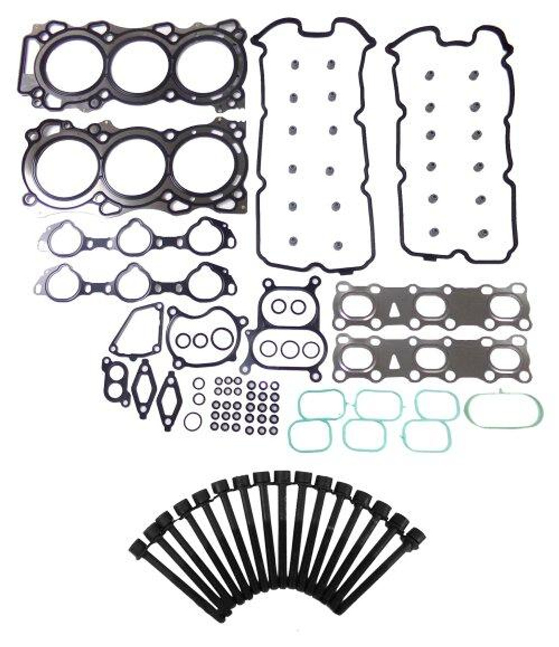 Head Gasket Set with Head Bolt Kit - 2015 Nissan Frontier 4.0L Engine Parts # HGB648ZE11