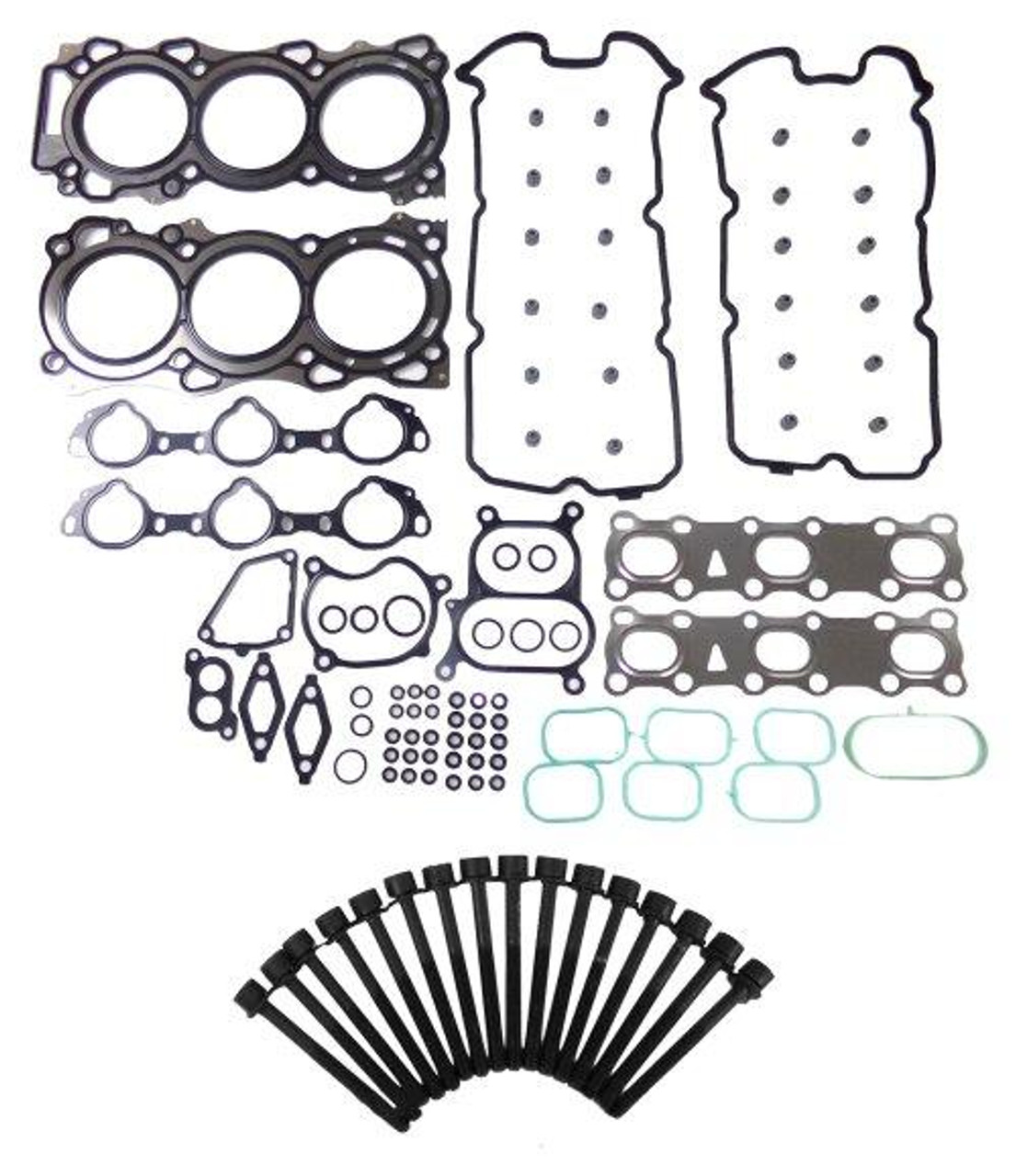 Head Gasket Set with Head Bolt Kit - 2016 Nissan NV1500 4.0L Engine Parts # HGB648ZE18