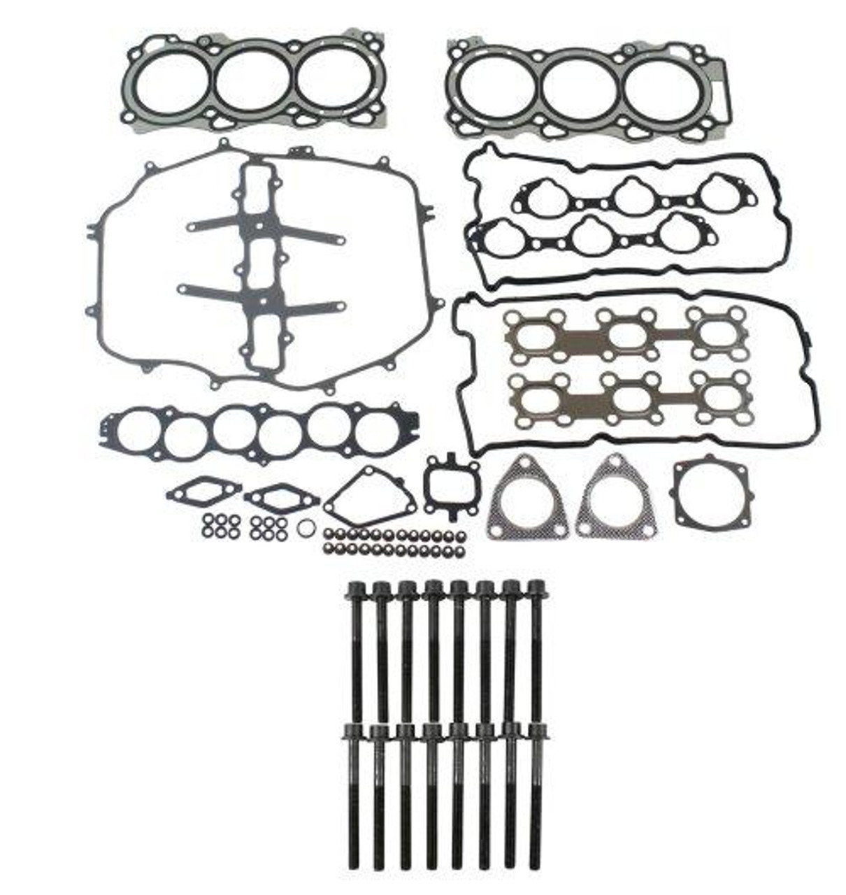 Head Gasket Set with Head Bolt Kit - 2008 Nissan 350Z 3.5L Engine Parts # HGB662ZE25
