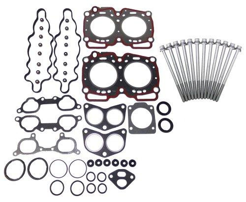 Head Gasket Set with Head Bolt Kit - 1993 Subaru Impreza 1.8L Engine Parts # HGB706ZE1