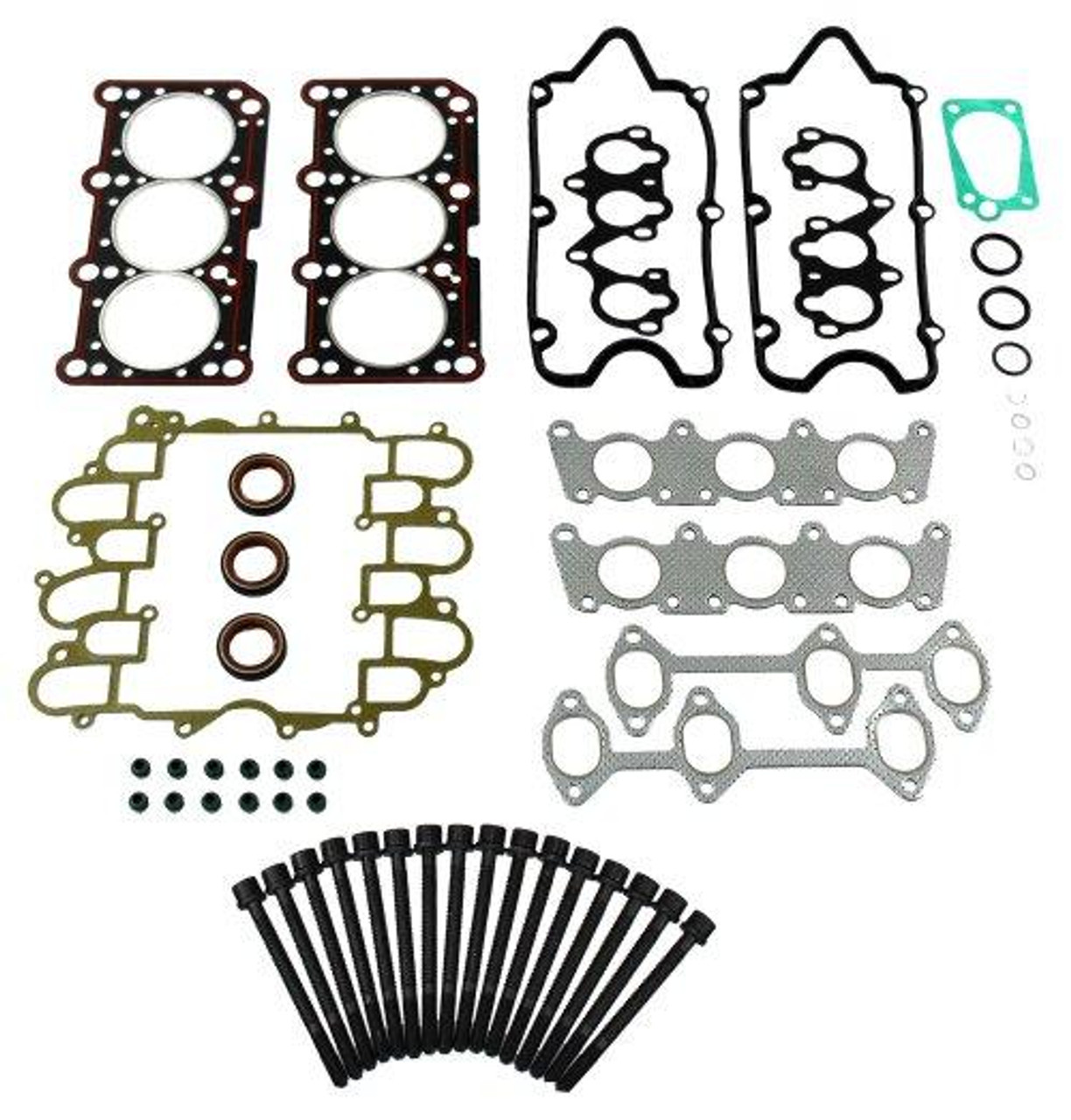 Head Gasket Set with Head Bolt Kit - 1996 Audi A4 Quattro 2.8L Engine Parts # HGB808ZE1