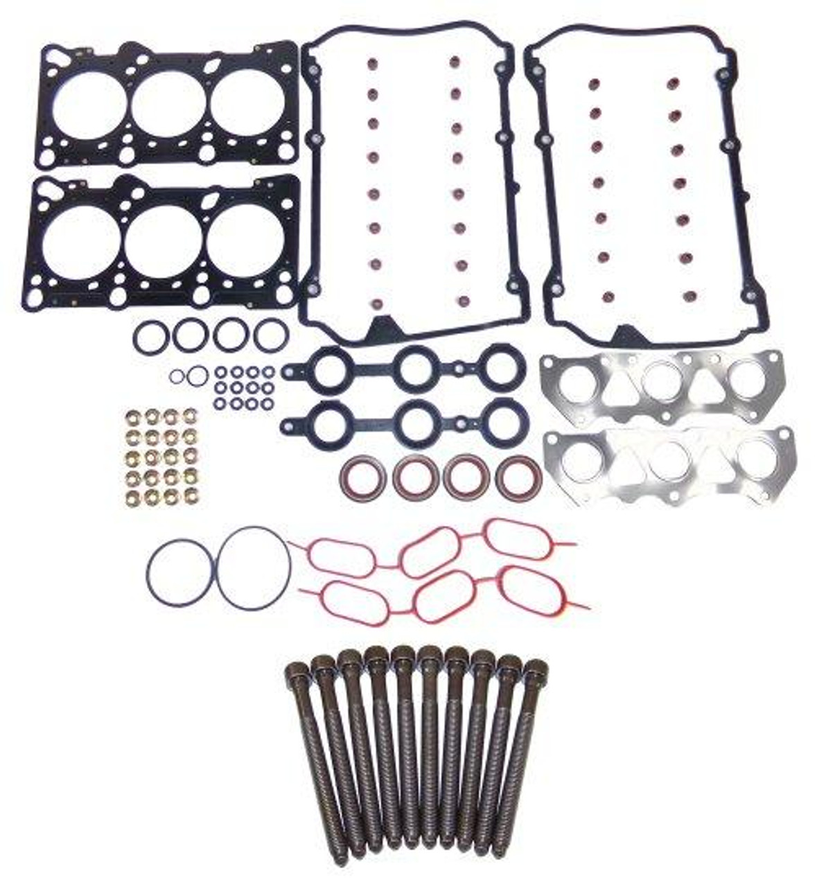 Head Gasket Set with Head Bolt Kit - 2004 Volkswagen Passat 2.8L Engine Parts # HGB810ZE23