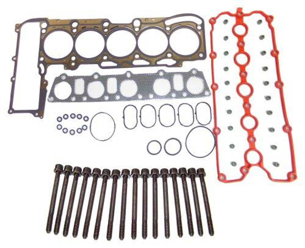 Head Gasket Set with Head Bolt Kit - 2012 Volkswagen Golf 2.5L Engine Parts # HGB813ZE11