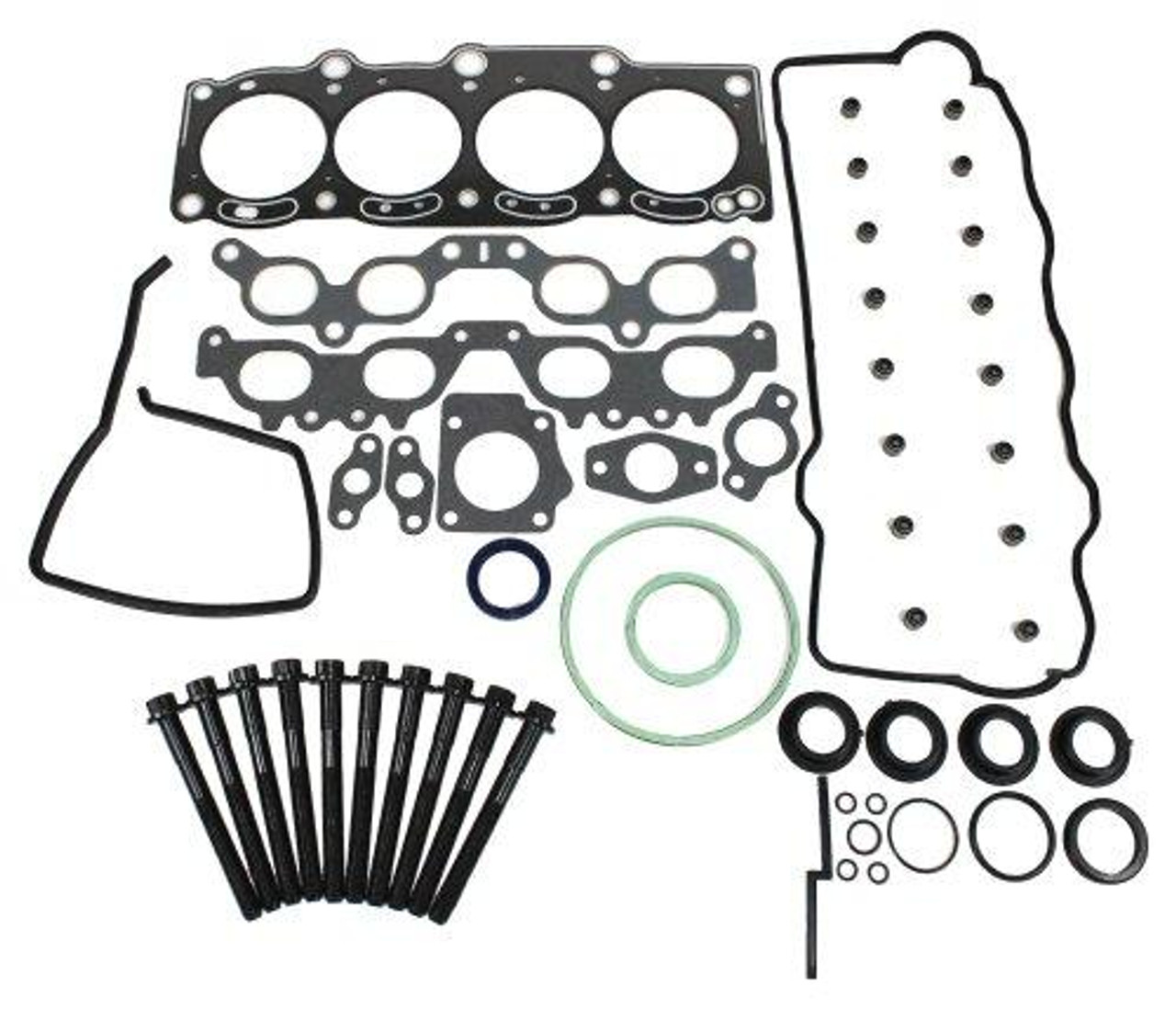 Head Gasket Set with Head Bolt Kit - 1989 Toyota Celica 2.0L Engine Parts # HGB907ZE8