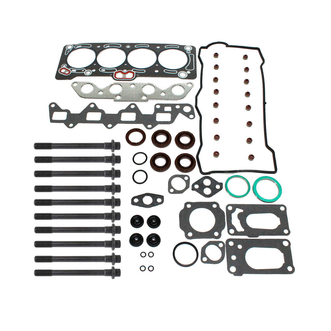 Head Gasket Set with Head Bolt Kit - 1989 Geo Prizm 1.6L Engine Parts # HGB920ZE4