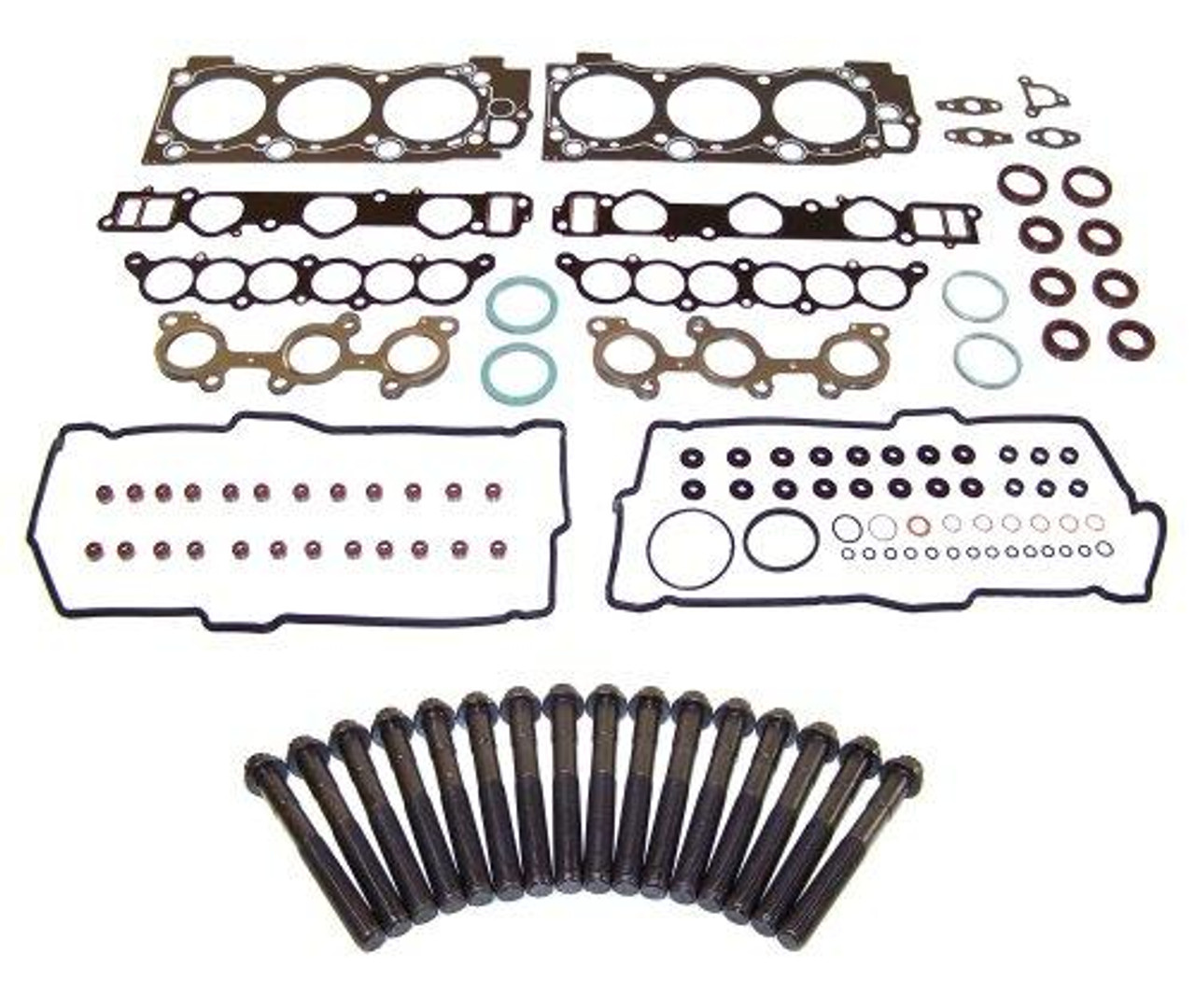 Head Gasket Set with Head Bolt Kit - 2002 Toyota Tundra 3.4L Engine Parts # HGB966ZE13