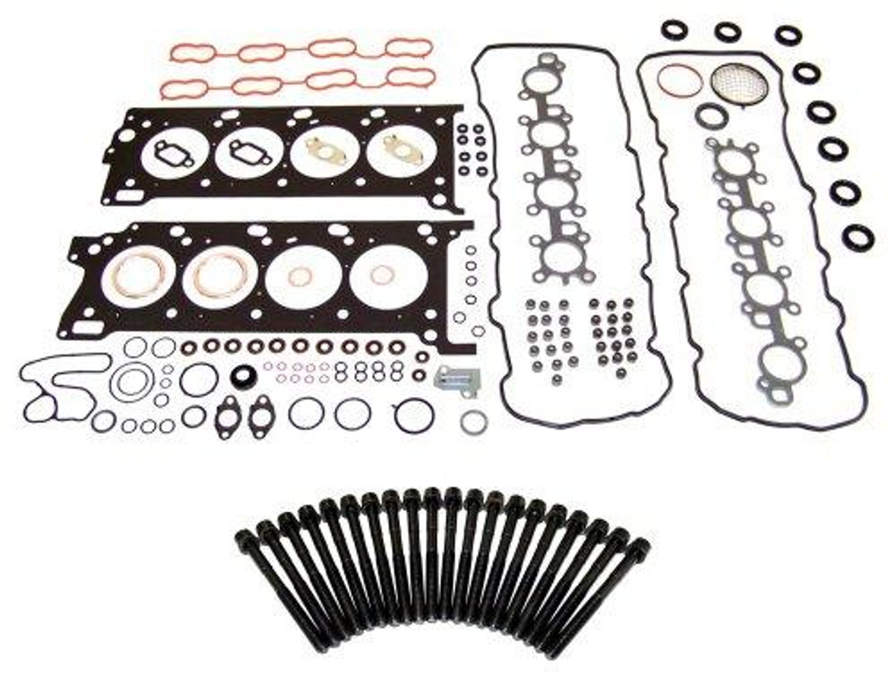 Head Gasket Set with Head Bolt Kit - 2016 Lexus LX570 5.7L Engine Parts # HGB978ZE16