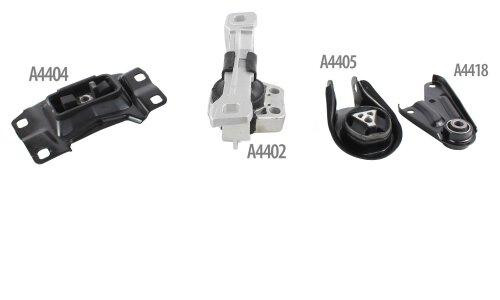 Motor Mount Kit - 2008 Mazda 3 2.0L Engine Parts # MMK1077ZE5