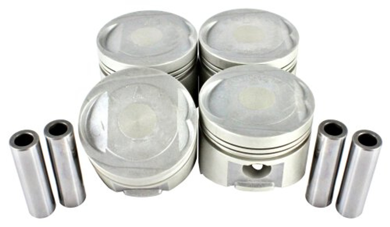 Piston Set - 1986 Mitsubishi Galant 2.4L Engine Parts # P108ZE10