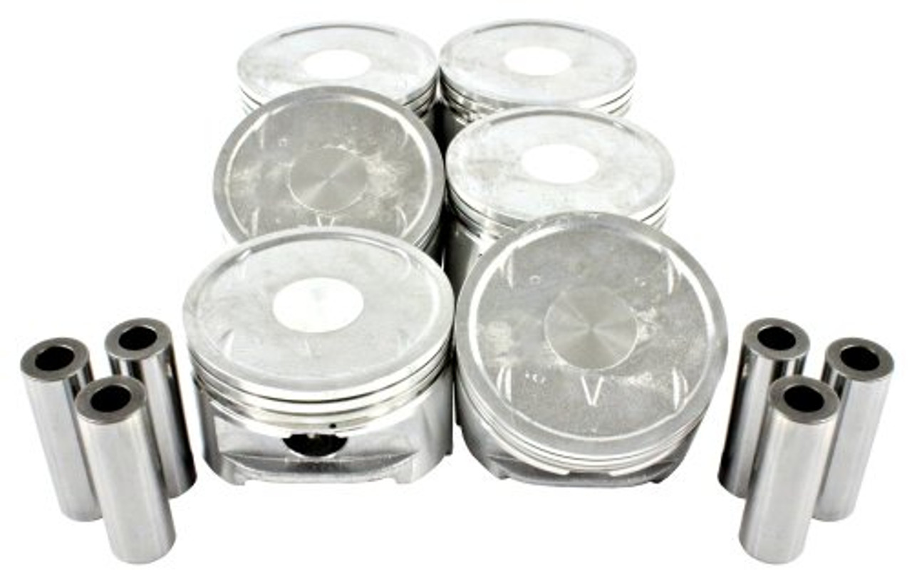 Piston Set - 2002 Mitsubishi Eclipse 3.0L Engine Parts # P131ZE12