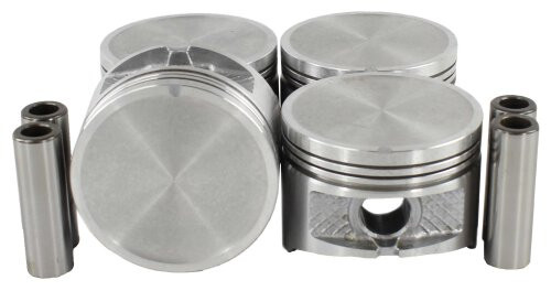 Piston Set - 1990 Nissan D21 2.4L Engine Parts # P610ZE1