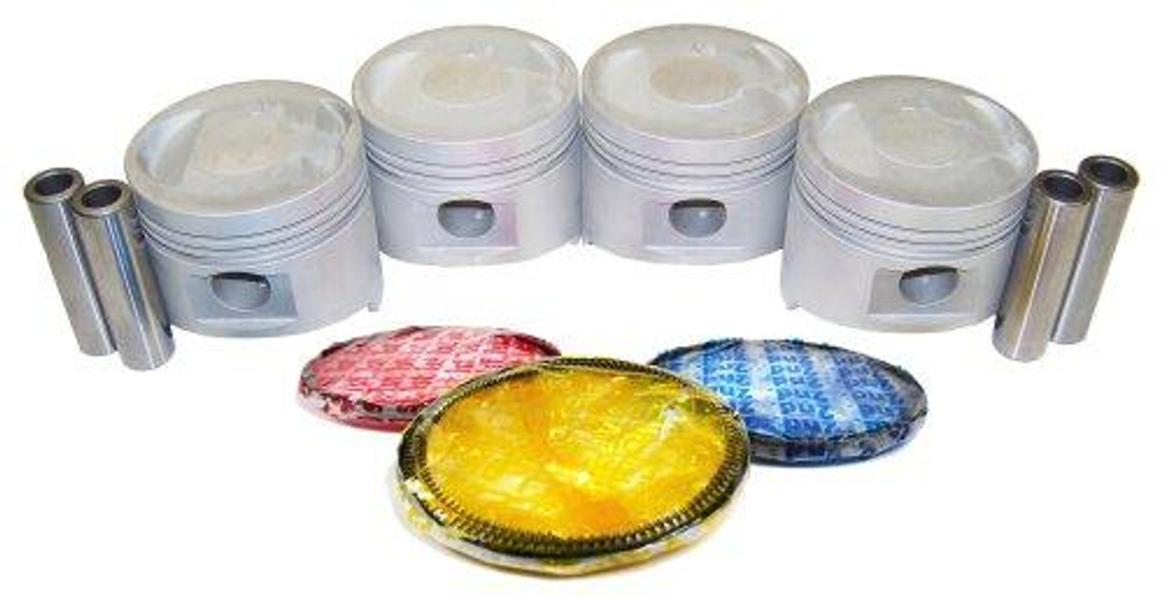 Piston Set with Rings - 1985 Plymouth Colt 2.0L Engine Parts # PRK105ZE29