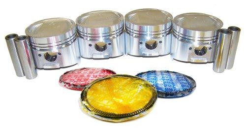 Piston Set with Rings - 1990 Dodge Colt 2.0L Engine Parts # PRK106ZE7