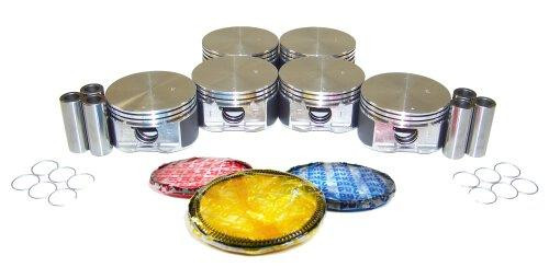 Piston Set with Rings - 2010 Jeep Commander 3.7L Engine Parts # PRK1105ZE63