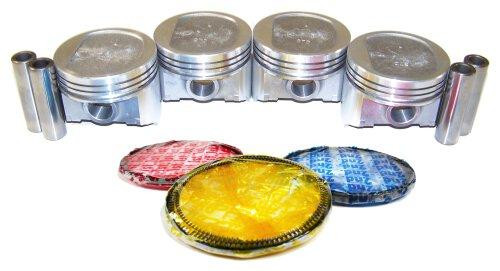 Piston Set with Rings - 1994 Jeep Cherokee 2.5L Engine Parts # PRK1121ZE1