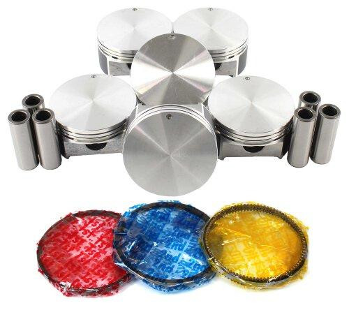 Piston Set with Rings - 2001 Dodge Caravan 3.3L Engine Parts # PRK1136ZE43