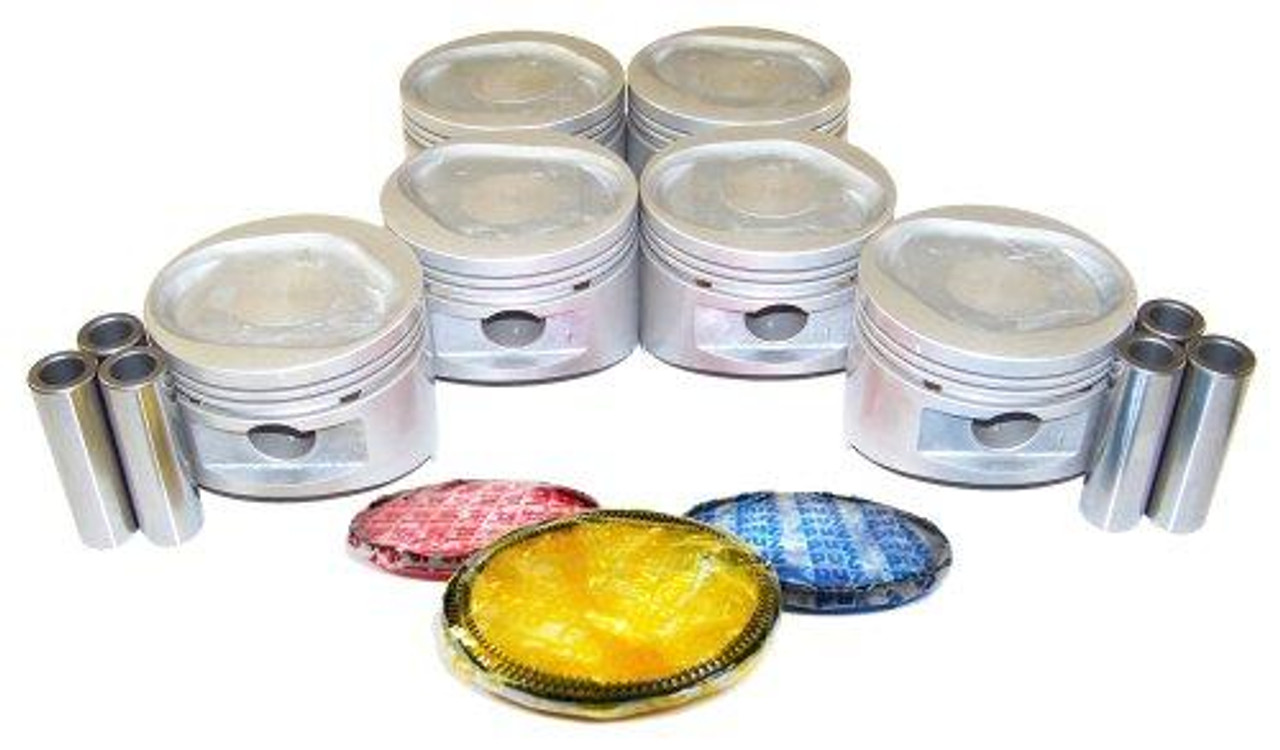 Piston Set with Rings - 1989 Dodge Spirit 3.0L Engine Parts # PRK125ZE65