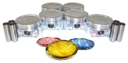 Piston Set with Rings - 1997 Mitsubishi Montero Sport 3.0L Engine Parts # PRK130ZE1
