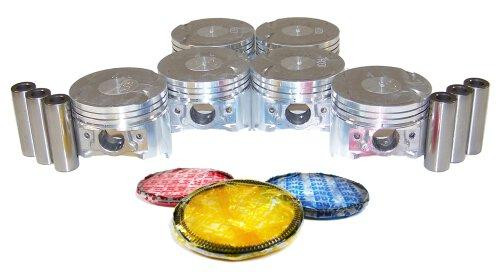 Piston Set with Rings - 2000 Chrysler Sebring 2.5L Engine Parts # PRK135ZE23