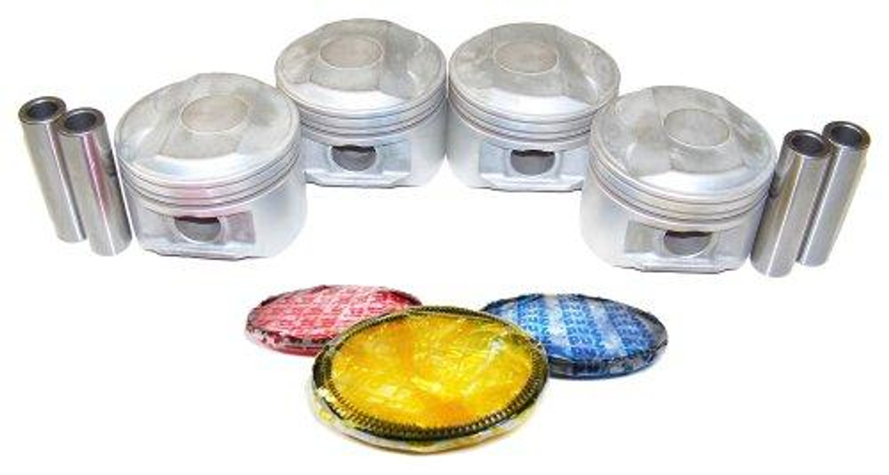 Piston Set with Rings - 1997 Plymouth Grand Voyager 2.4L Engine Parts # PRK151ZE53