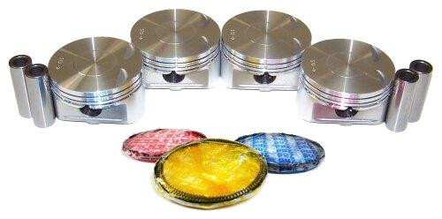 Piston Set with Rings - 2011 Mitsubishi Lancer 2.0L Engine Parts # PRK176ZE7