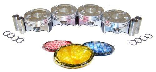 Piston Set with Rings - 2008 Acura TSX 2.4L Engine Parts # PRK229ZE9