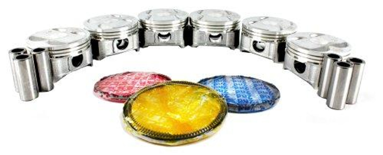 Piston Set with Rings - 2007 Acura TL 3.5L Engine Parts # PRK264ZE9