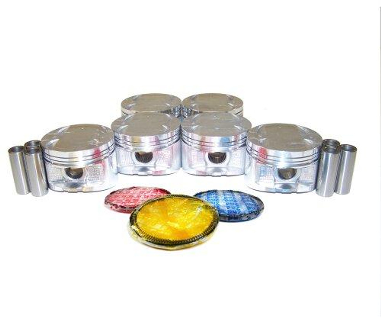 Piston Set with Rings - 1991 Acura Legend 3.2L Engine Parts # PRK282ZE1