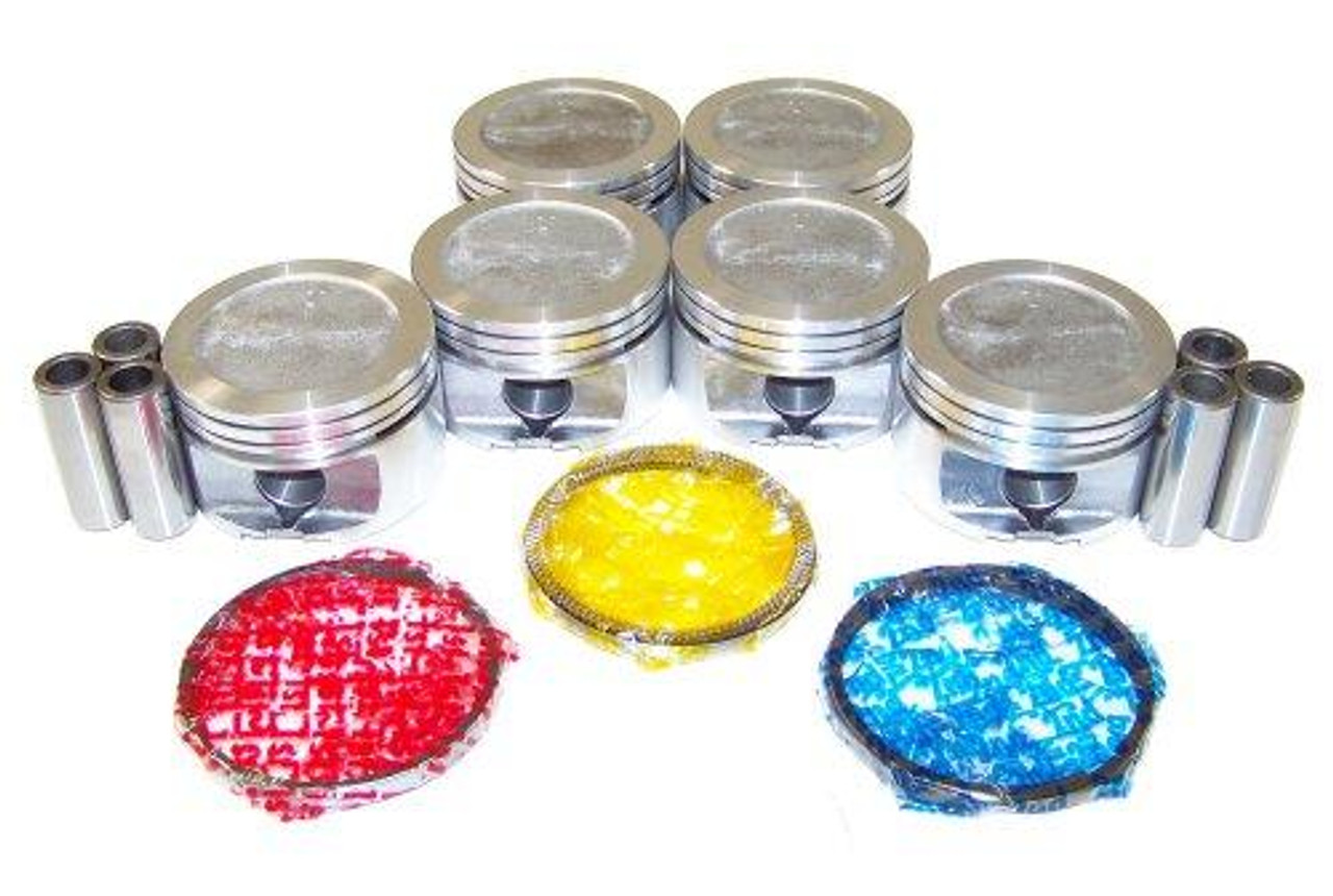 Piston Set with Rings - 1994 Pontiac Firebird 3.4L Engine Parts # PRK3107ZE9