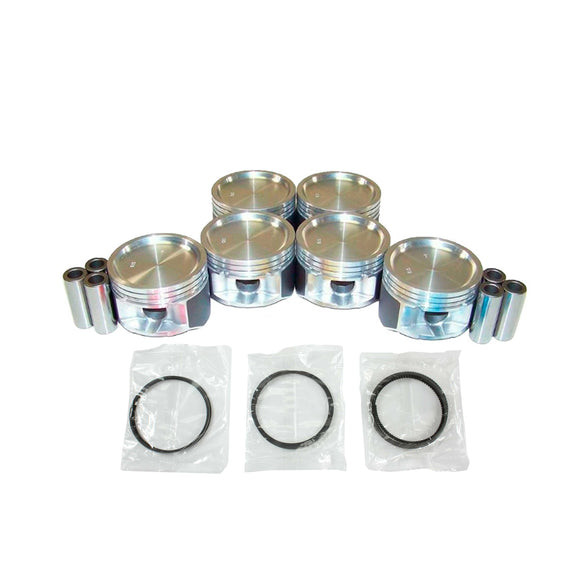Piston Set with Rings - 2006 Pontiac Torrent 3.4L Engine Parts # PRK3121ZE11
